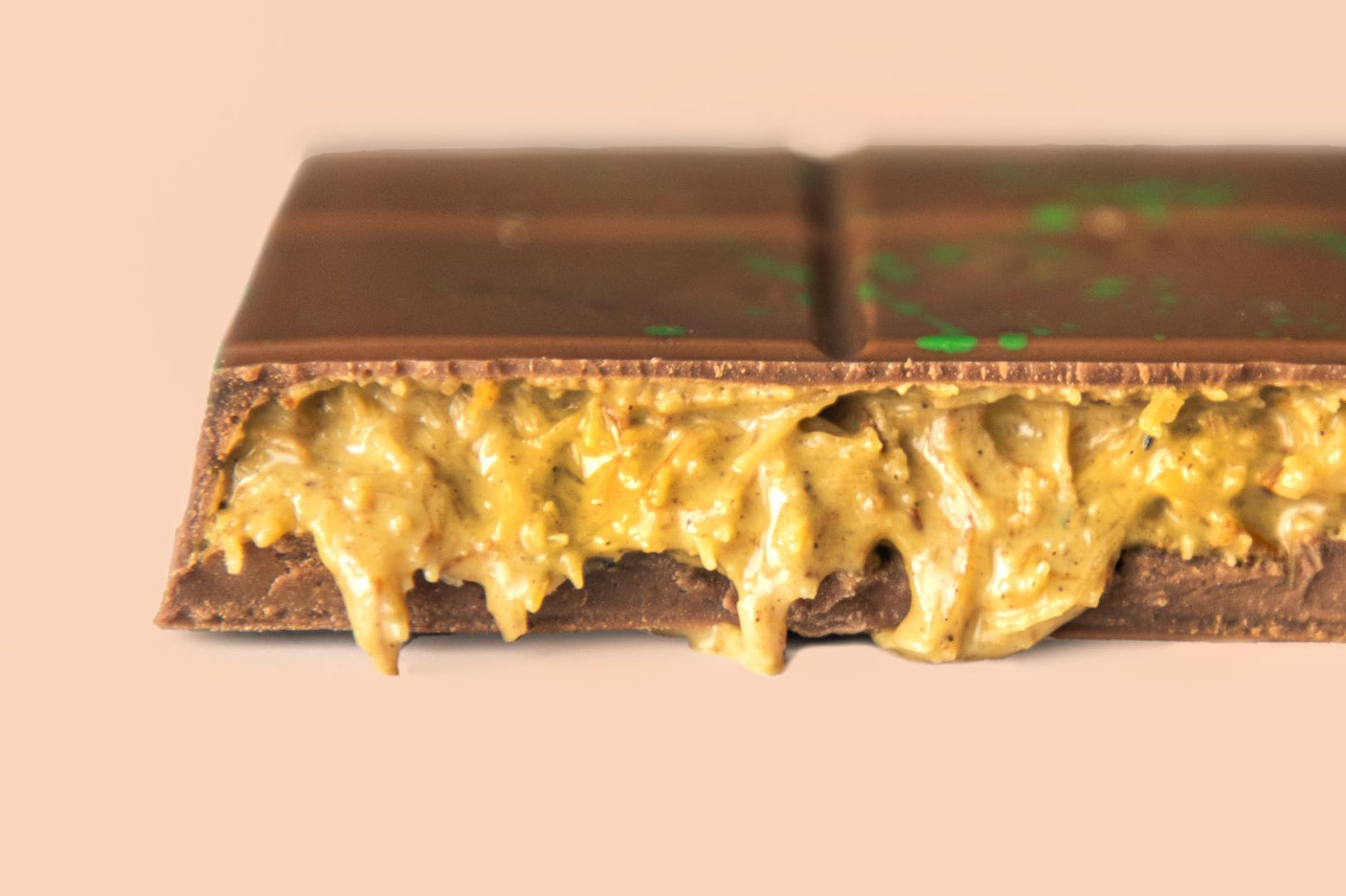 Dubai chocolate with pistachios