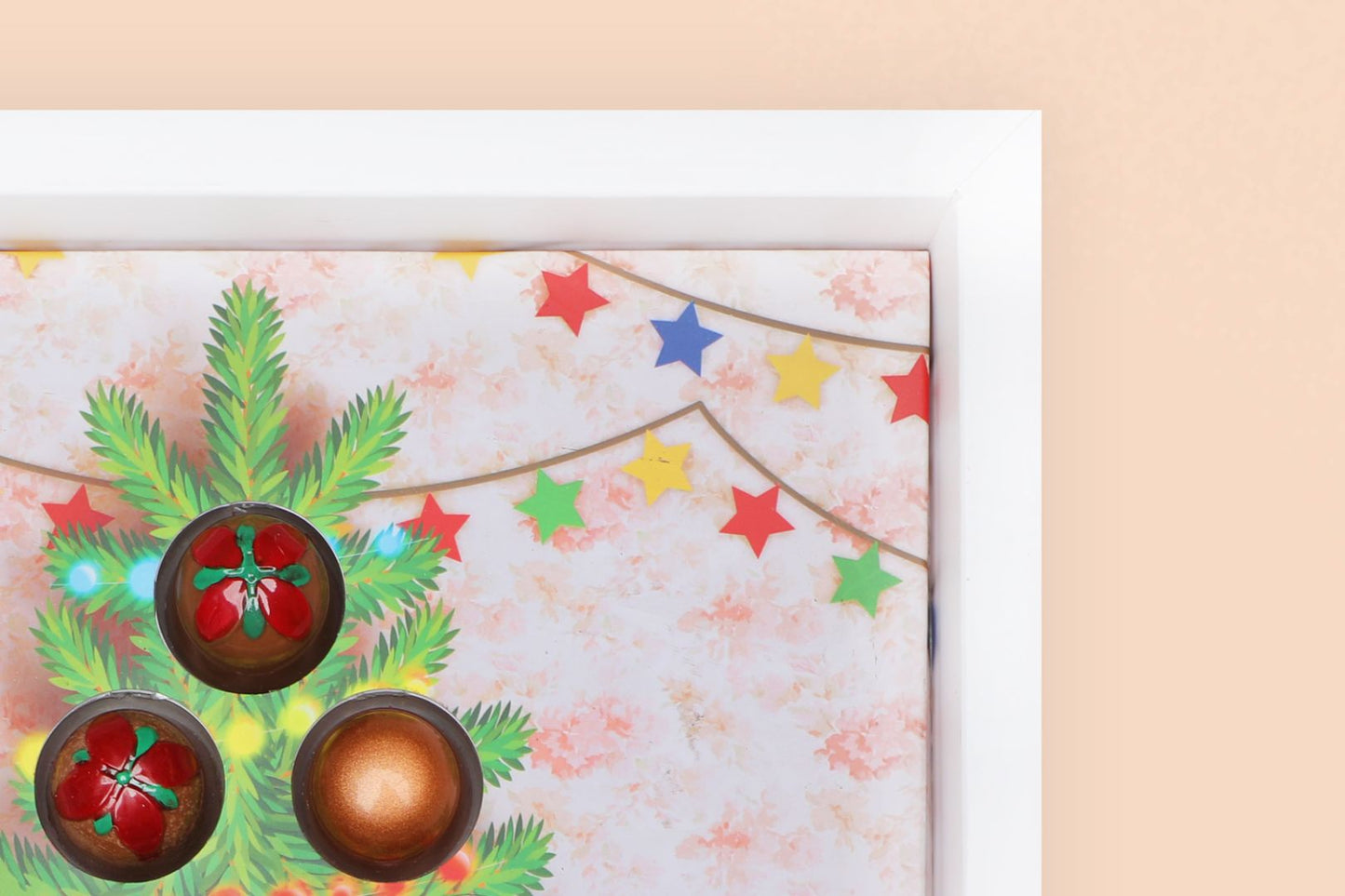 Limitovaná bonboniéra "Děti u Vánočního stromečku" 14 kusu